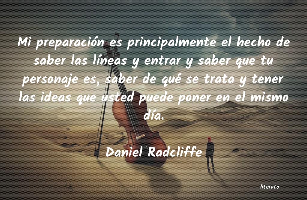 Frases de Daniel Radcliffe