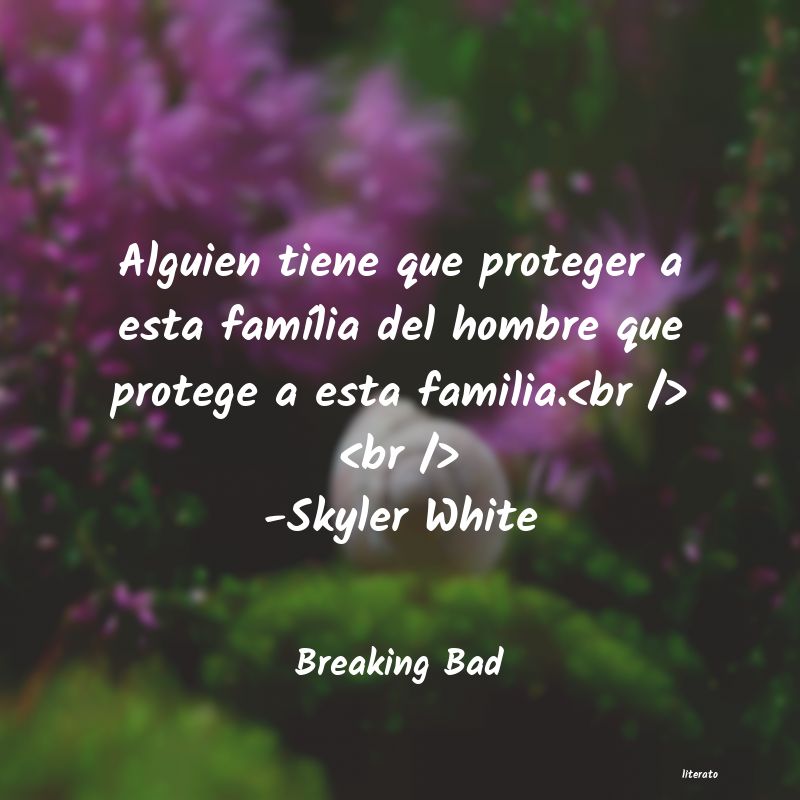 Frases de Breaking Bad