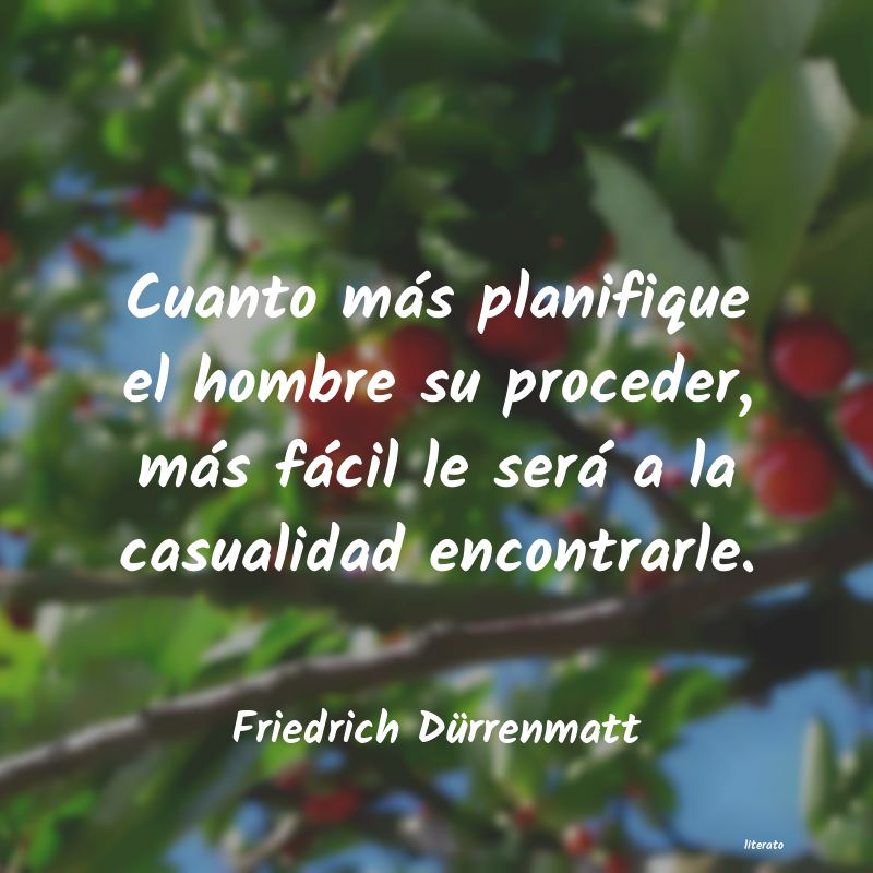 frases de Friedrich Dürrenmatt