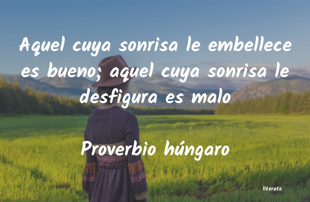 Frases de Proverbio húngaro