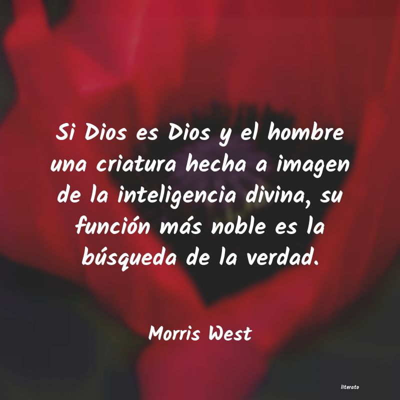 frases de Morris West