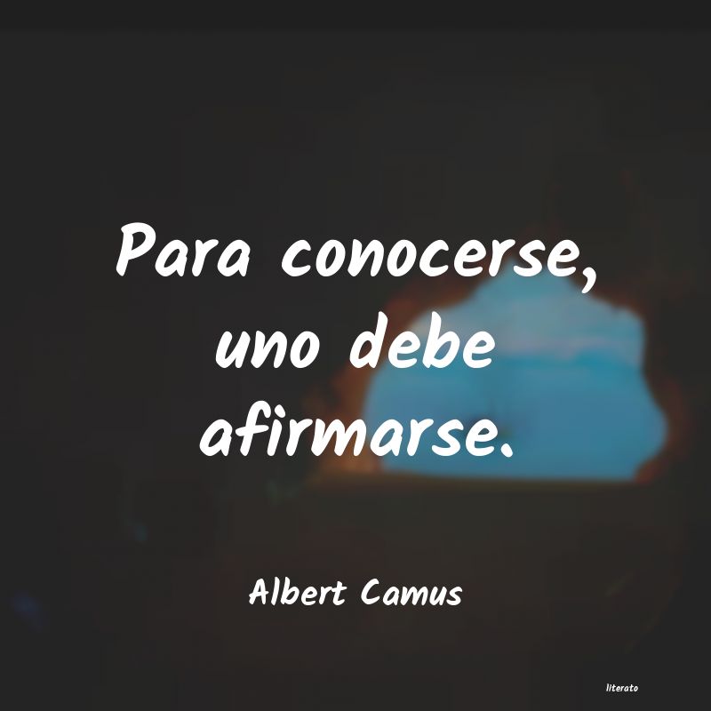 frases de Albert Camus