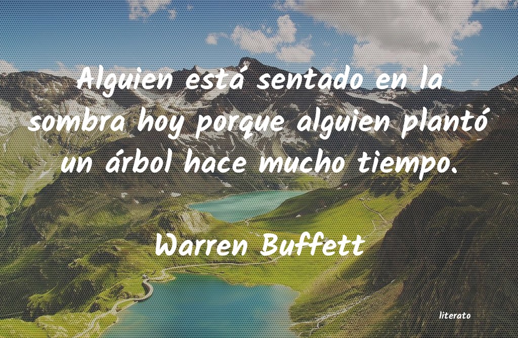 frases de Warren Buffett