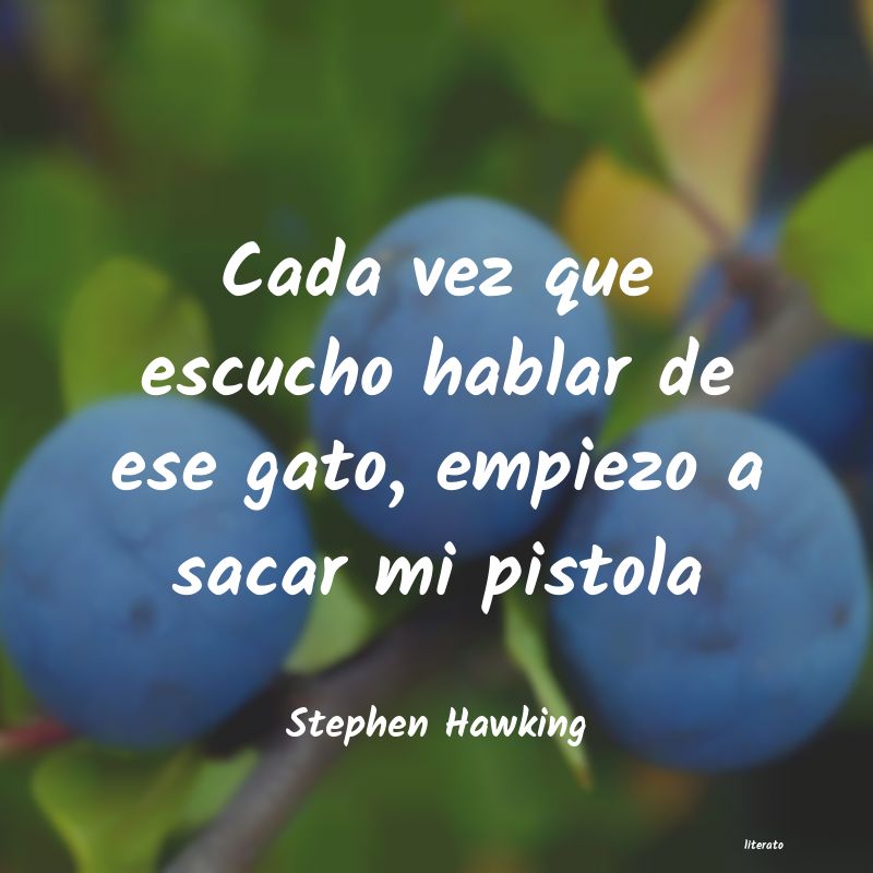 Frases de Stephen Hawking