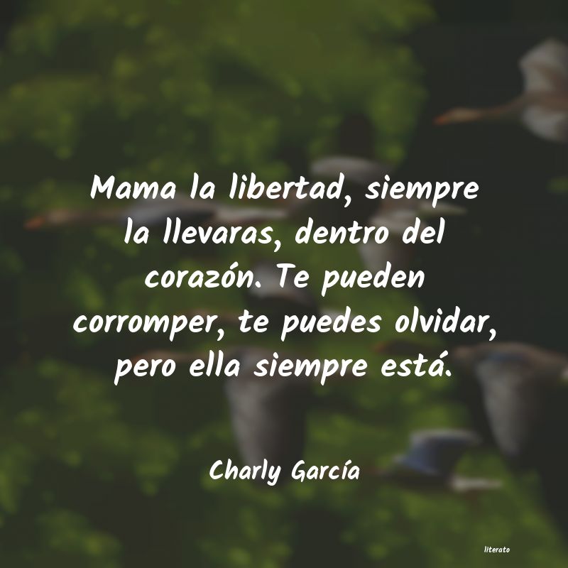 frases de Charly GarcÃ­a