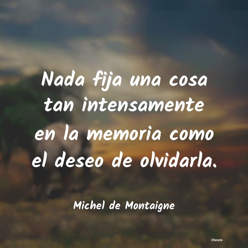 frases de Michel de Montaigne