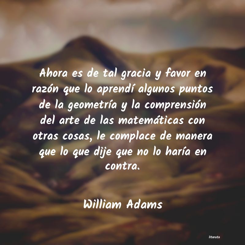 Frases de William Adams