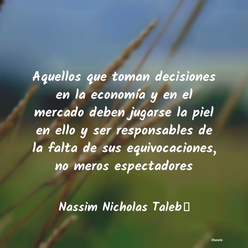 Frases de Nassim Nicholas Taleb