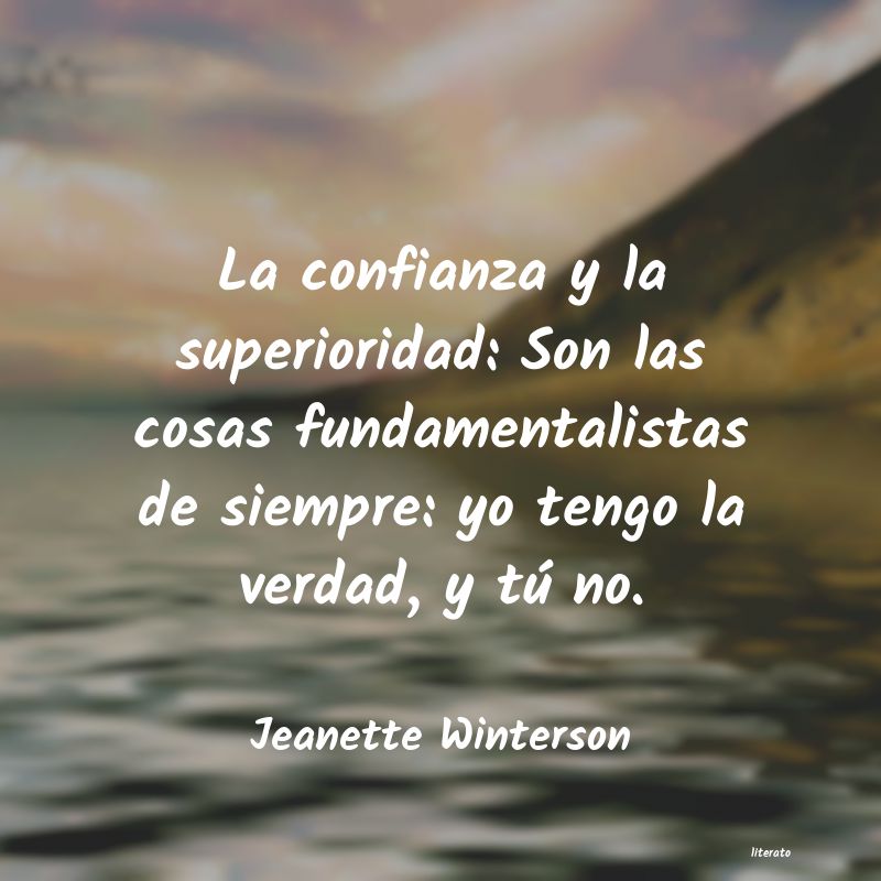 frases de Jeanette Winterson