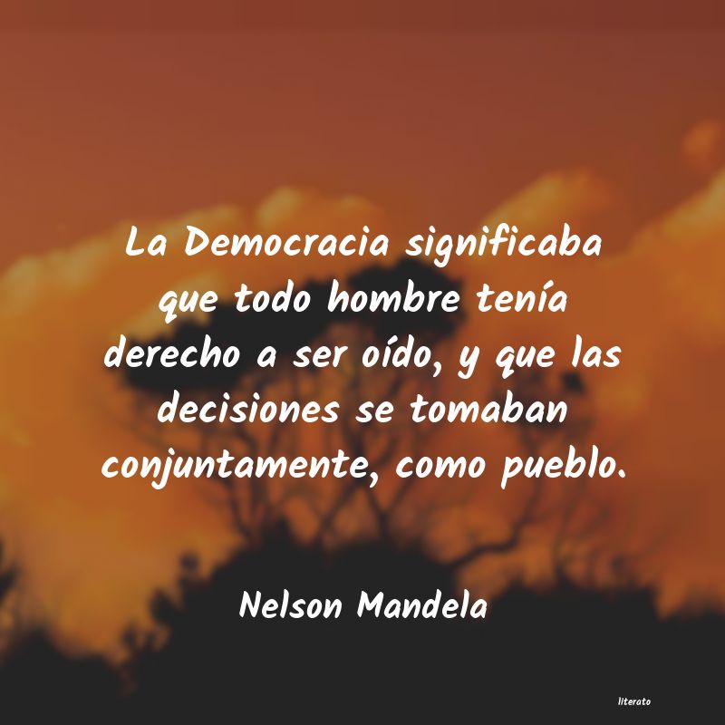 frases de Nelson Mandela