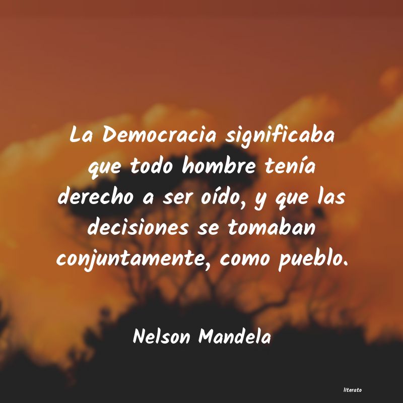 Frases de Nelson Mandela