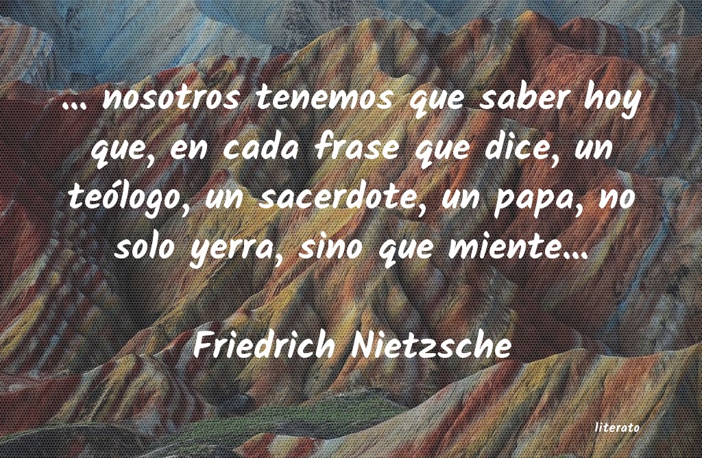 Frases de Friedrich Nietzsche