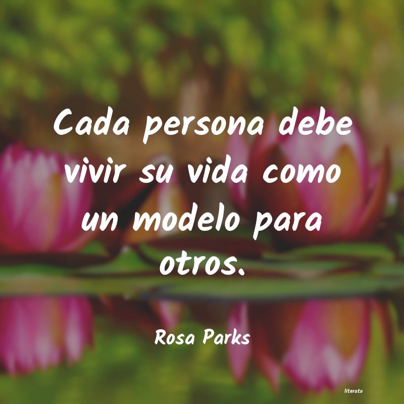 Frases de Rosa Parks