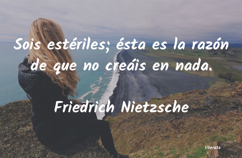 Frases de Friedrich Nietzsche