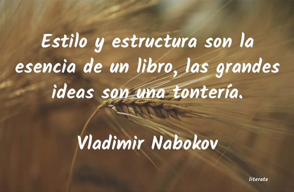 Frases de Vladimir Nabokov