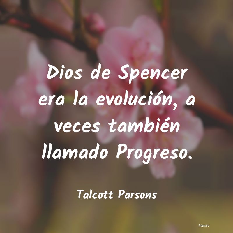 frases de Talcott Parsons