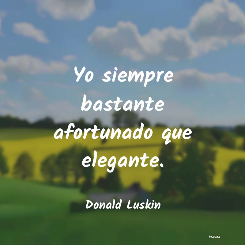 frases de Donald Luskin