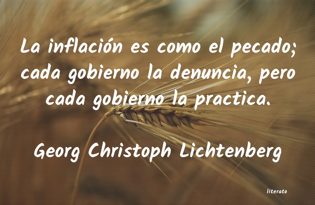 frases de Georg Christoph Lichtenberg