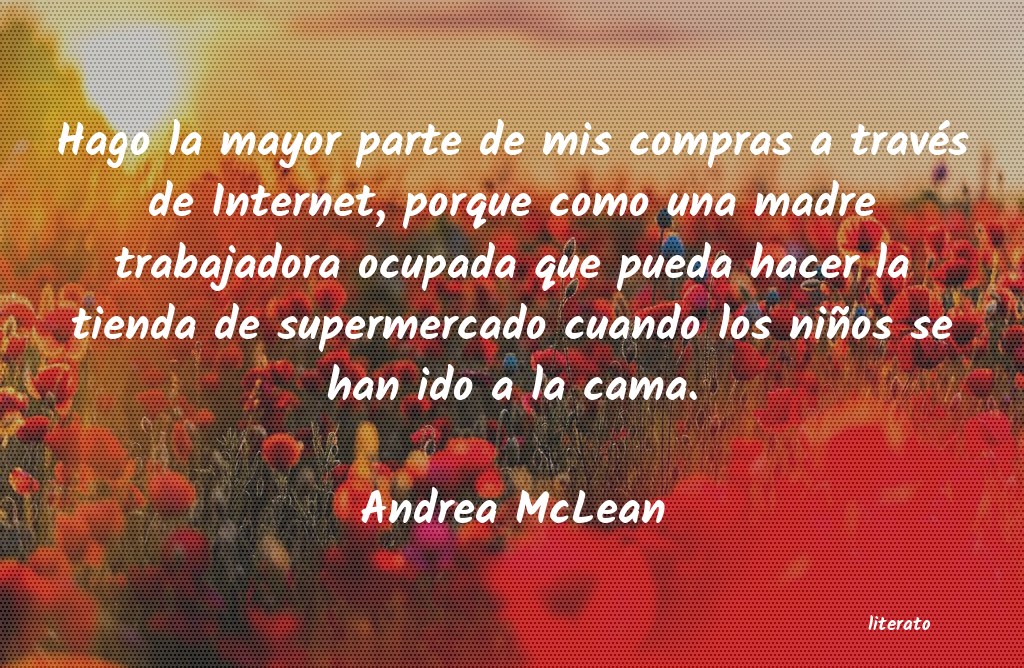 Frases de Andrea McLean