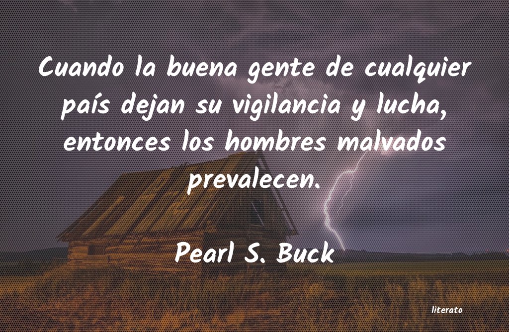 Frases de Pearl S. Buck