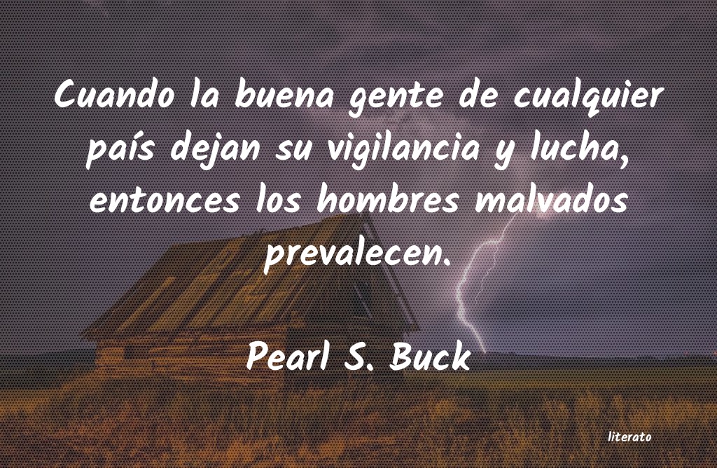 frases de Pearl S. Buck