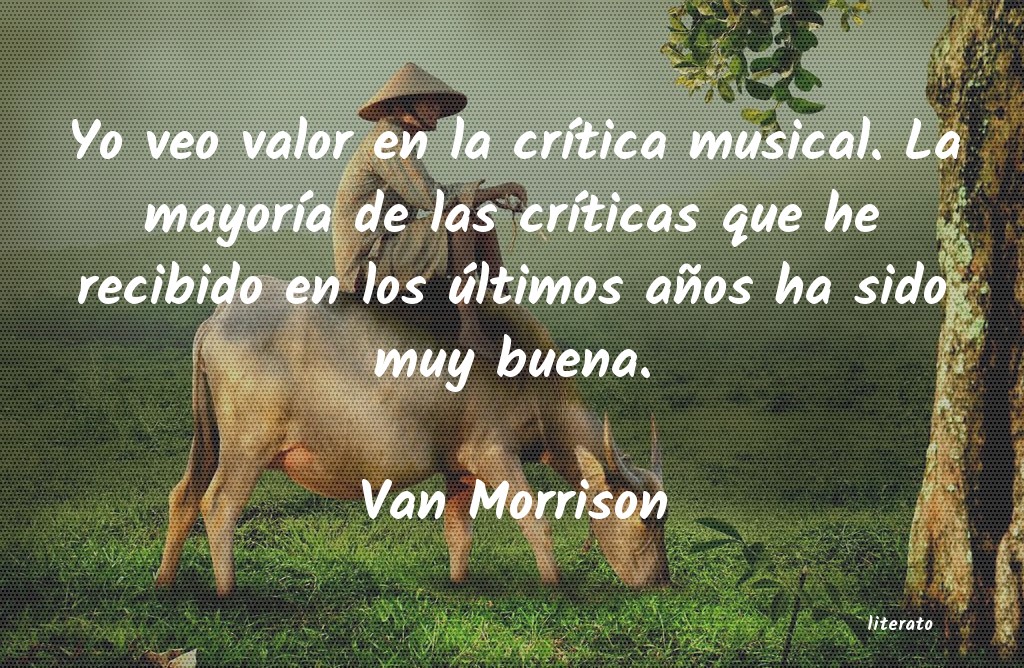 Frases de Van Morrison