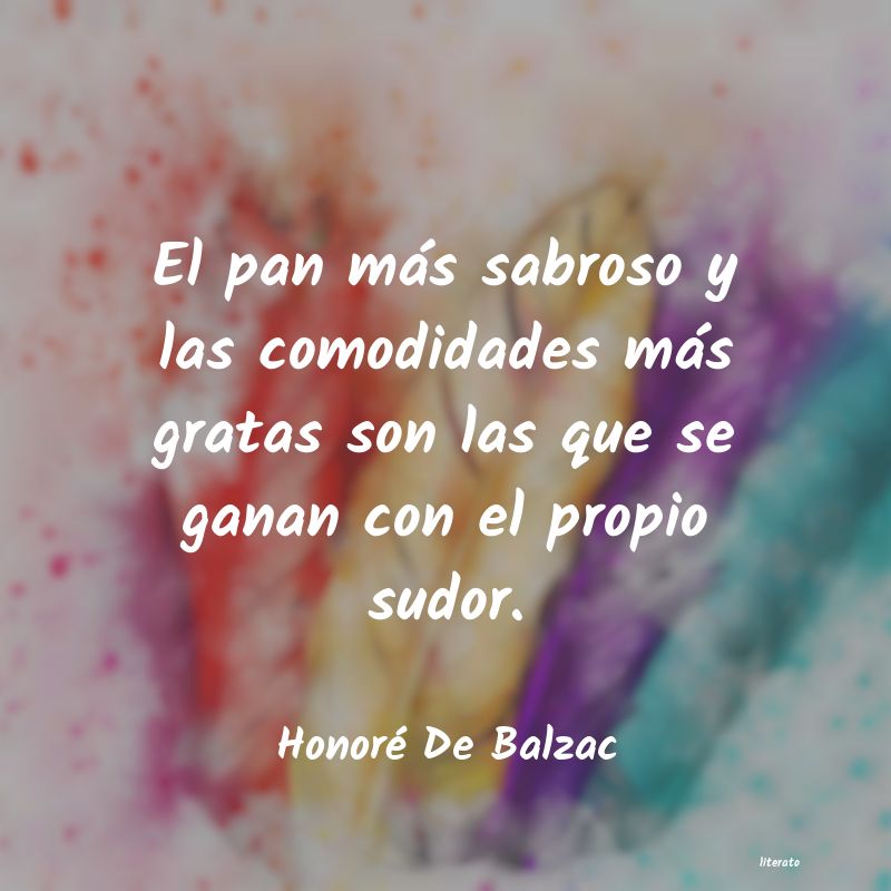 frases de Honoré De Balzac