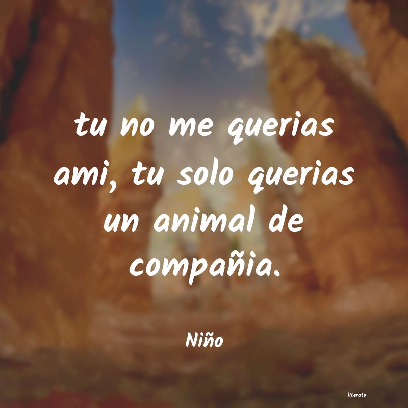 frases de Niño