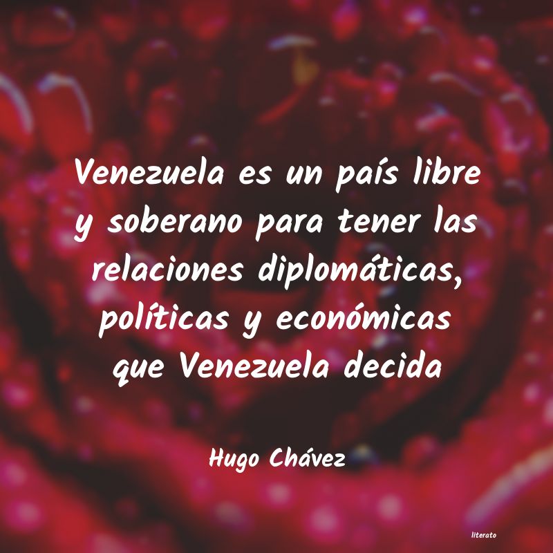 Frases de Hugo Chávez