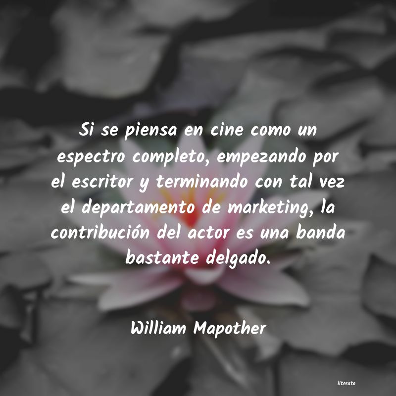 frases de William Mapother