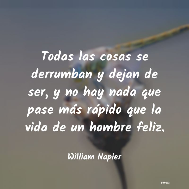 frases de William Napier