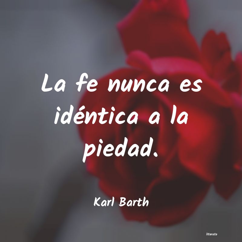 frases de Karl Barth