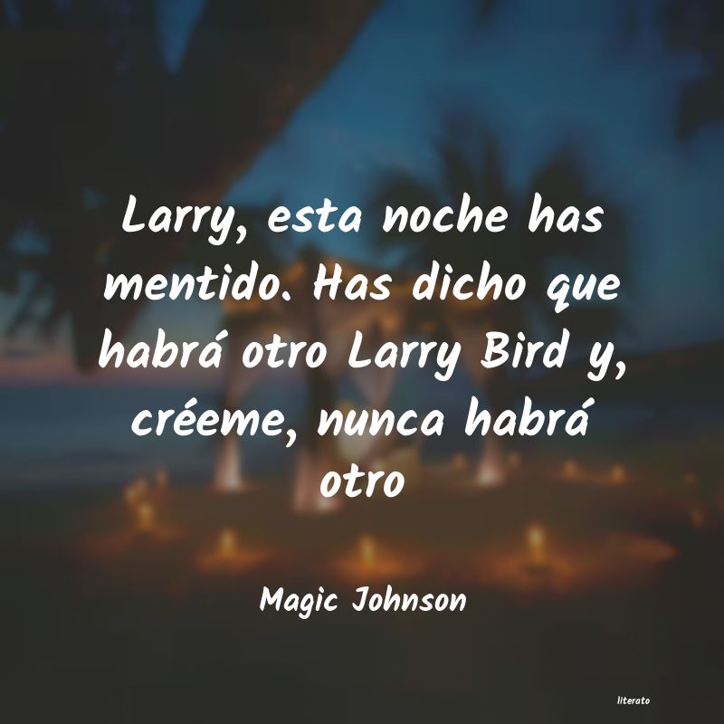 Frases de Magic Johnson