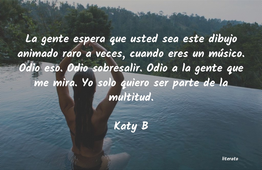 frases de Katy B