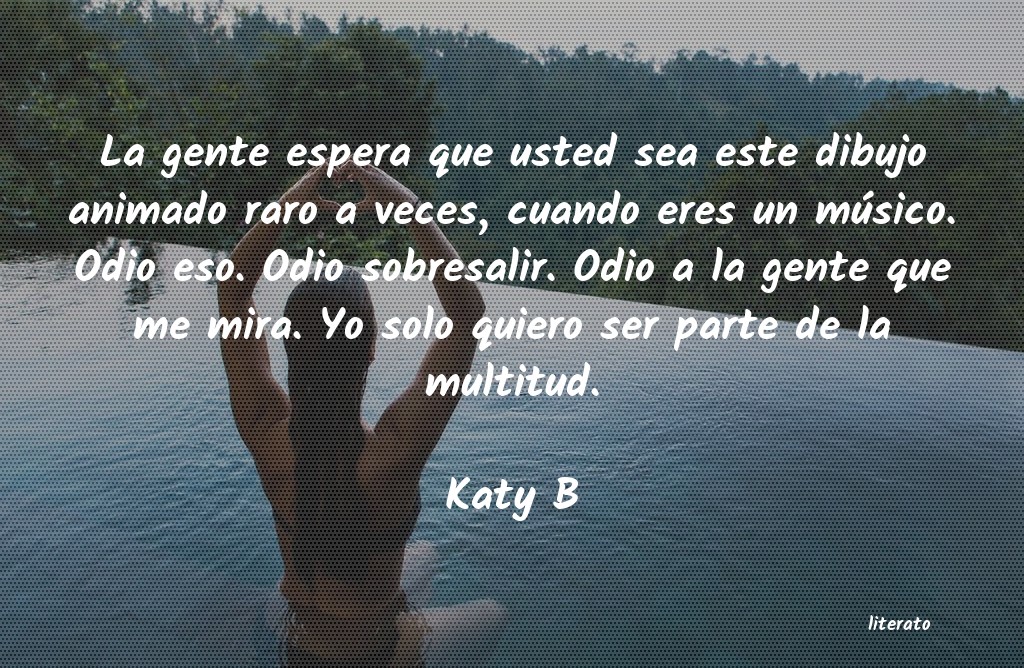 Frases de Katy B