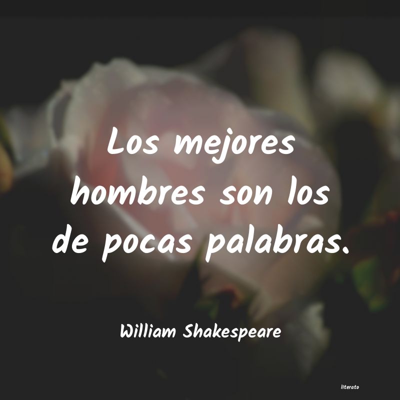 Frases de William Shakespeare