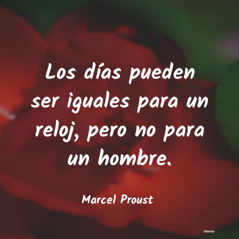 Frases de Marcel Proust