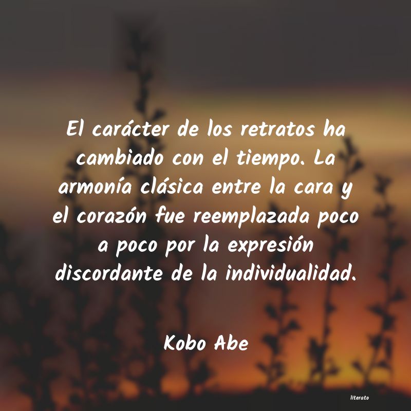 frases de Kobo Abe