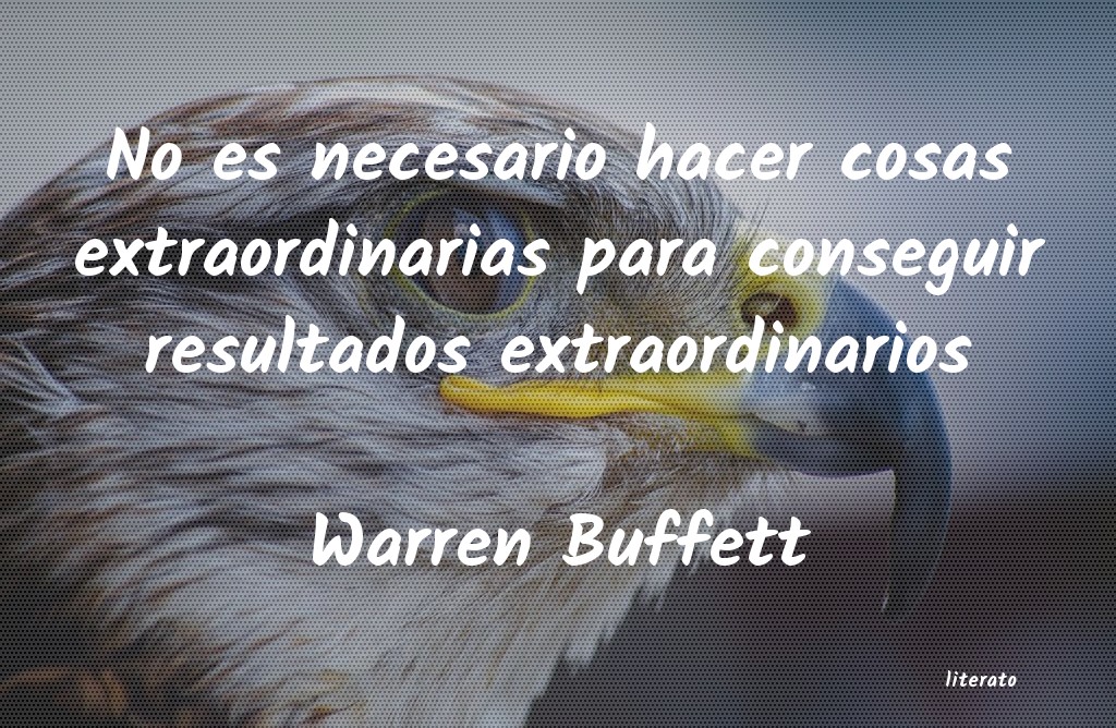 frases de Warren Buffett