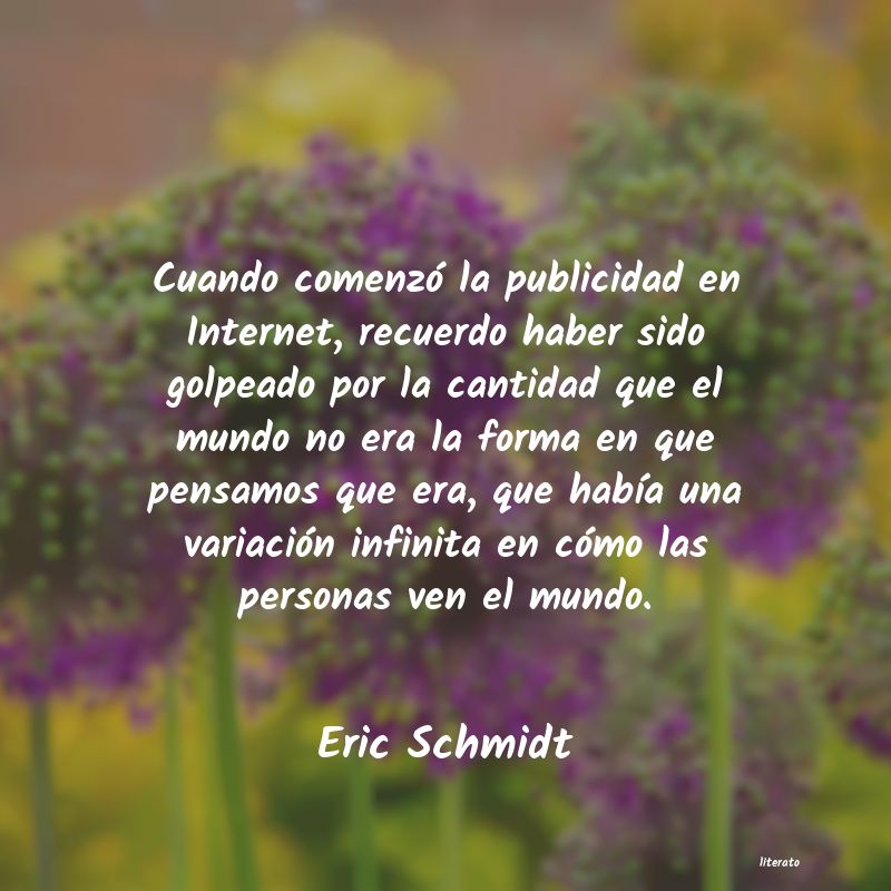 Frases de Eric Schmidt