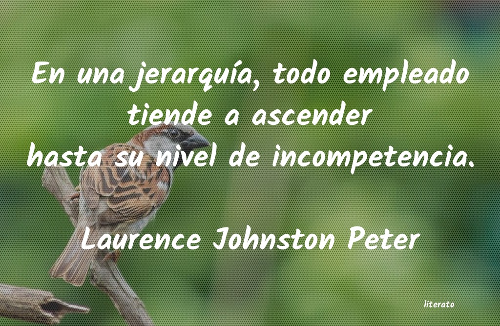 Frases de Laurence Johnston Peter