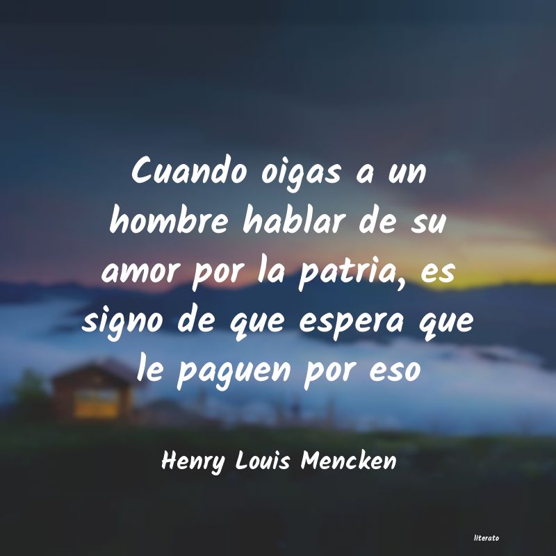 Frases de Henry Louis Mencken