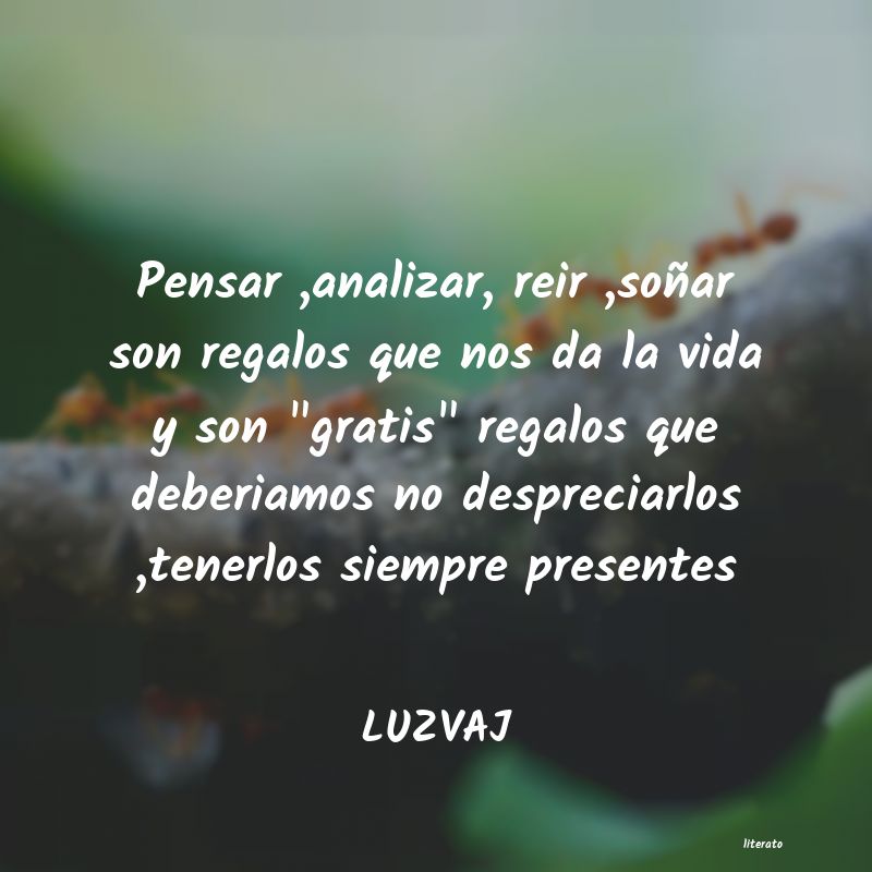 frases de LUZVAJ