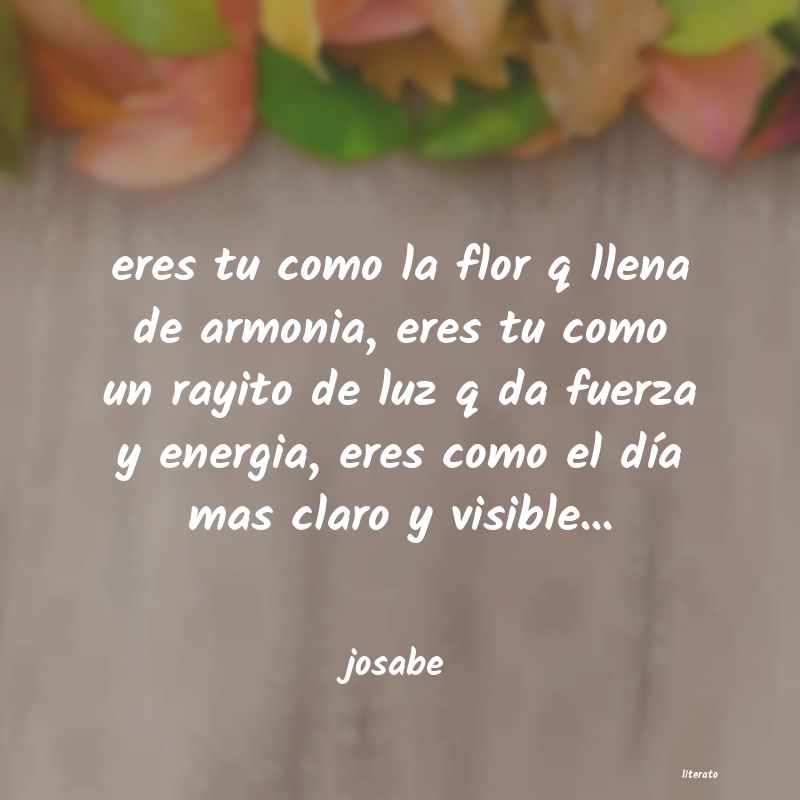 Frases de josabe