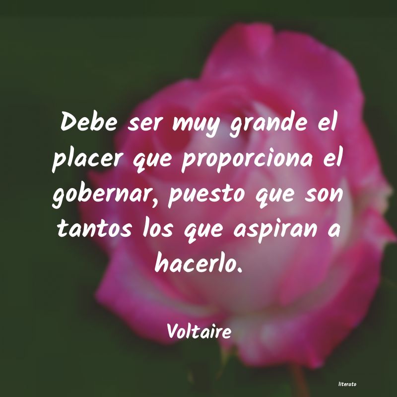 frases de Voltaire