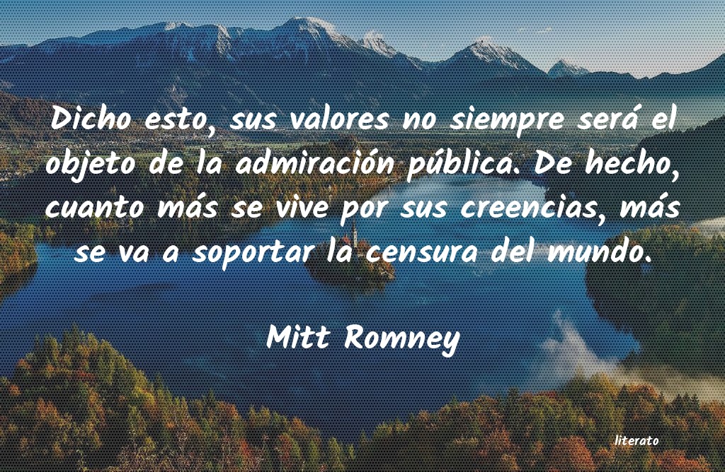 Frases de Mitt Romney