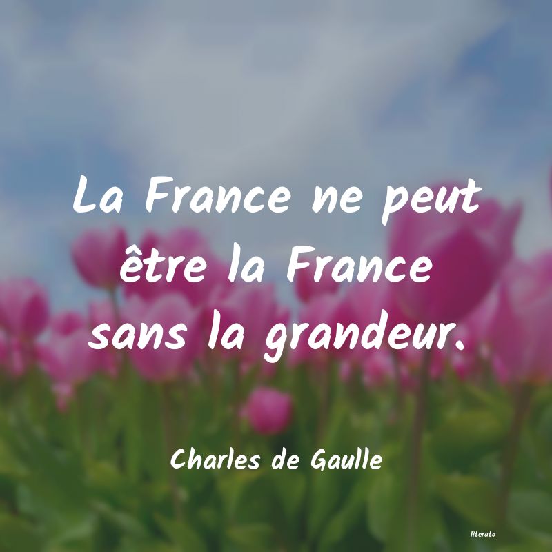 frases de Charles de Gaulle