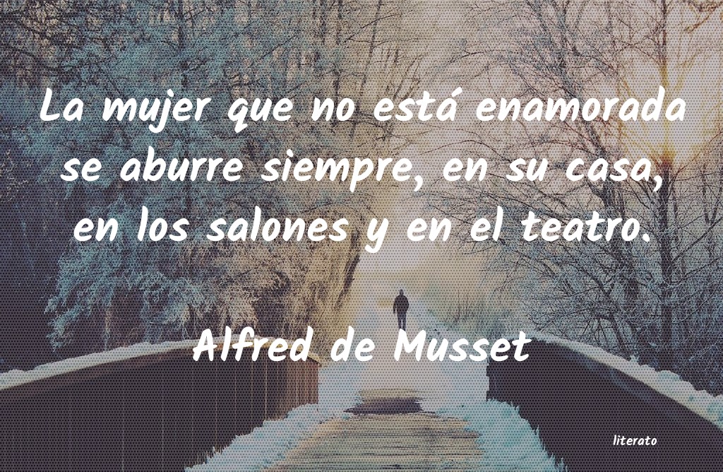 frases de Alfred de Musset