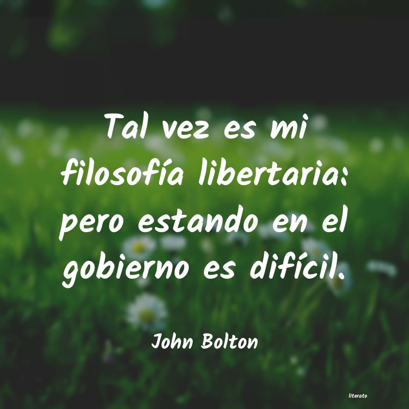 frases de John Bolton