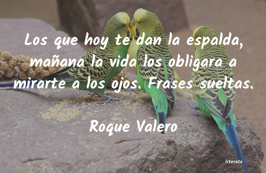 Frases de Roque Valero